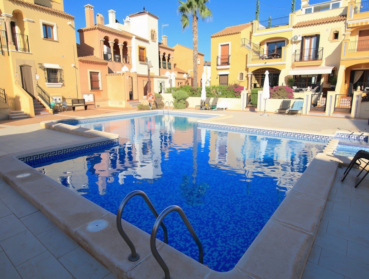 2 sovrum Lägenhet till salu i Algorfa med pool - 195 000 € (Ref: 10110220)