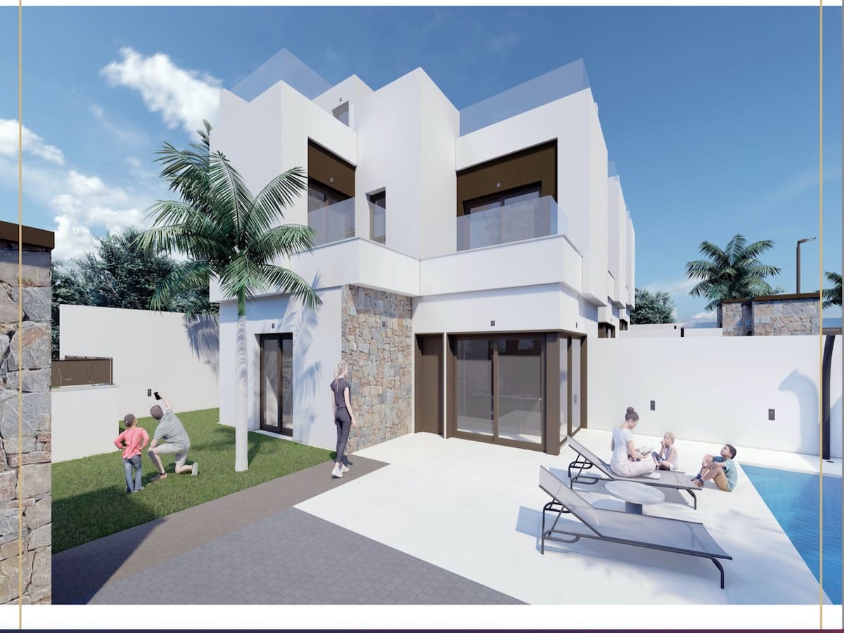 3 makuuhuone Huvila myytävänä paikassa Benijofar mukana uima-altaan - 455 000 € (Ref: 8569186)