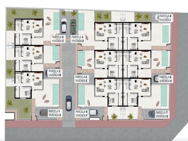 3 makuuhuone Huvila myytävänä paikassa Benijófar mukana uima-altaan - 455 000 € (Ref: 8569186)