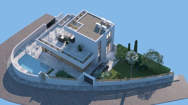 3 bedroom Villa for sale in Ciudad Quesada, Rojales with pool - € 449,500 (Ref: 8611075)