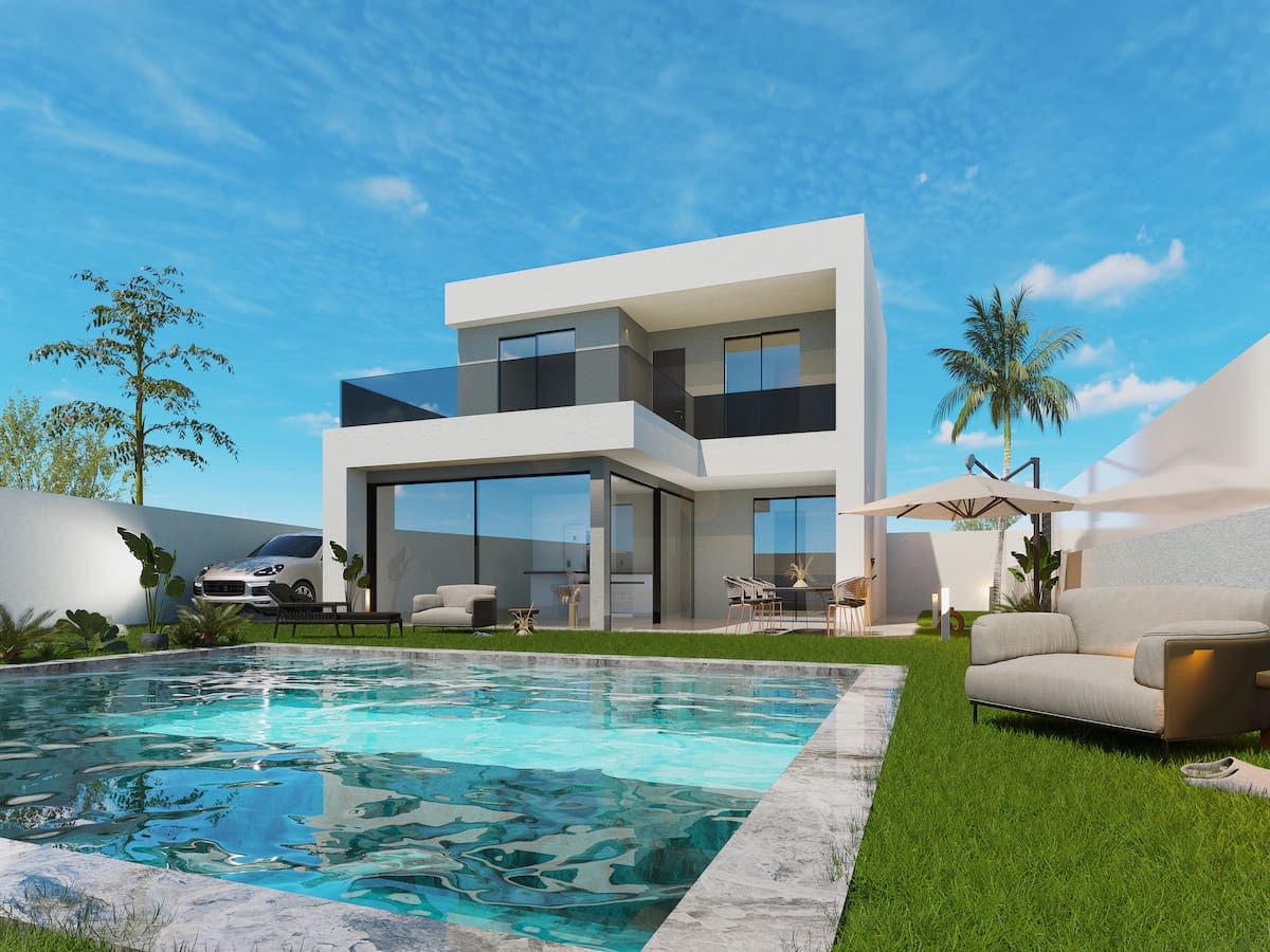 3 chambre Villa/Maison à vendre à San Pedro del Pinatar avec piscine - 569 950 € (Ref: 8616466)