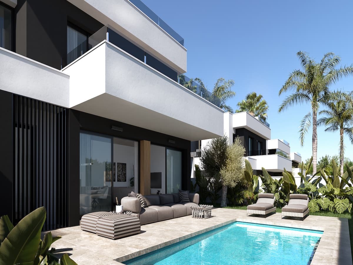 3 makuuhuone Huvila myytävänä paikassa Ciudad Quesada mukana uima-altaan - 555 000 € (Ref: 8723157)