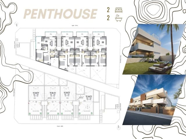 2 soverom Leilighet til salgs i Los Cuarteros, San Pedro del Pinatar - € 269 950 (Ref: 8780539)