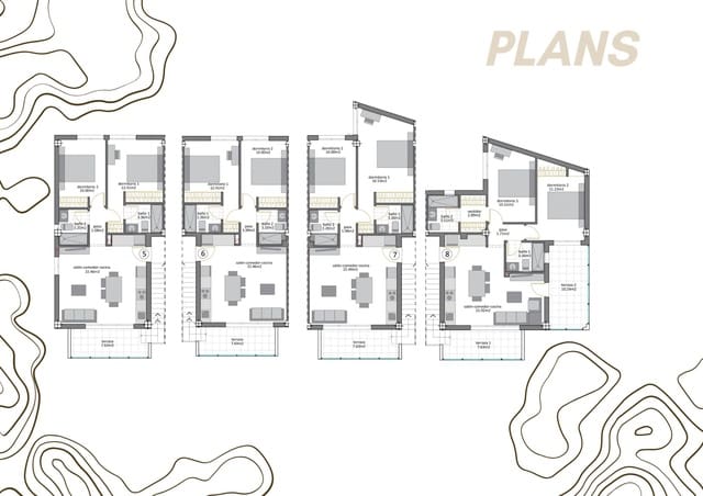 2 soverom Leilighet til salgs i Los Cuarteros, San Pedro del Pinatar - € 269 950 (Ref: 8780539)