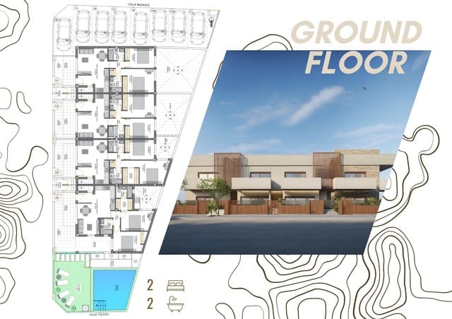 2 sovrum Lägenhet till salu i Los Cuarteros, San Pedro del Pinatar - 249 950 € (Ref: 8780540)