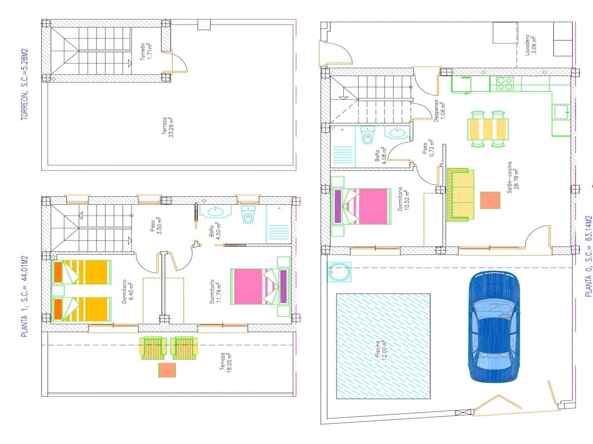 3 bedroom Townhouse for sale in Avileses with pool - € 259,000 (Ref: 9049965)
