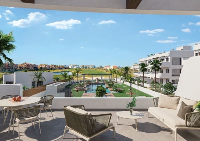 2 soveværelse Lejlighed til salg i Los Alcázares med swimmingpool garage - € 344.900 (Ref: 9363050)