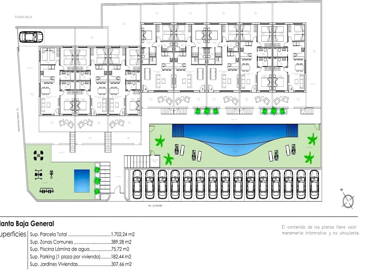 2 quarto Apartamento para venda em Pilar de la Horadada - 255 000 € (Ref: 9386031)