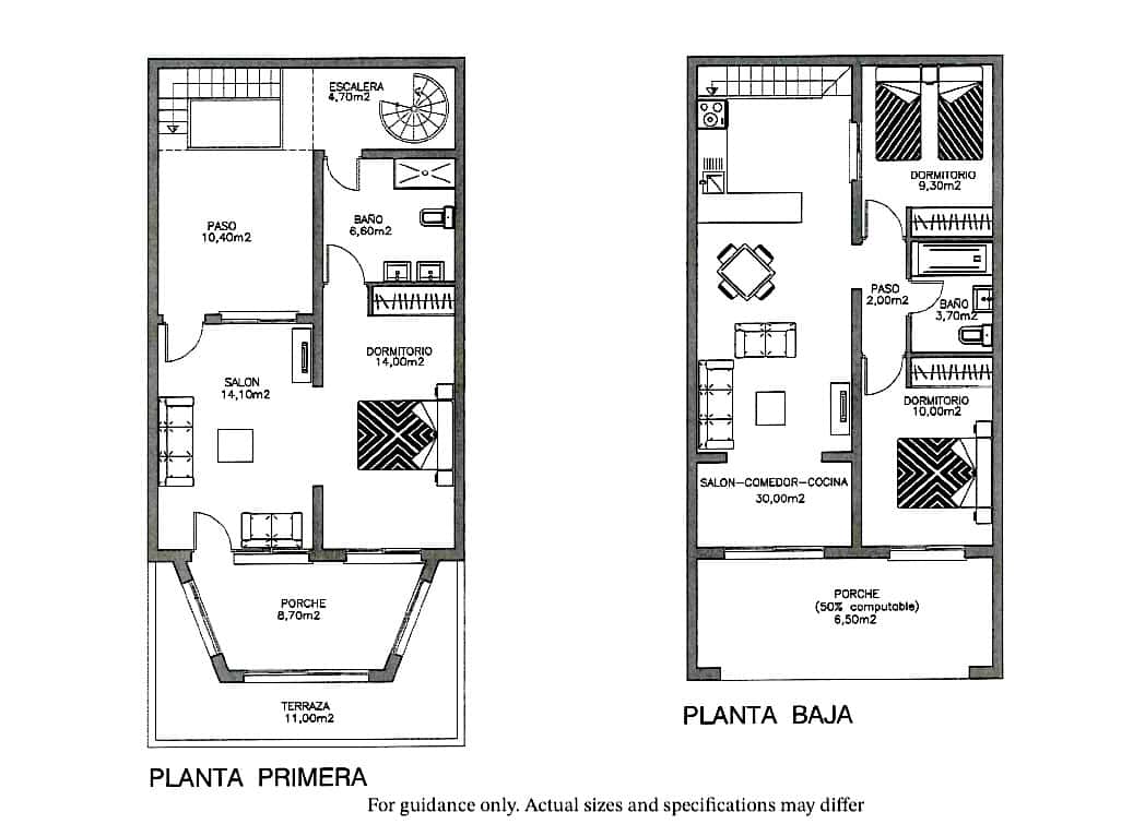Chalet de 3 habitaciones en La Zenia en venta con piscina - 395.000 € (Ref: 9793498)