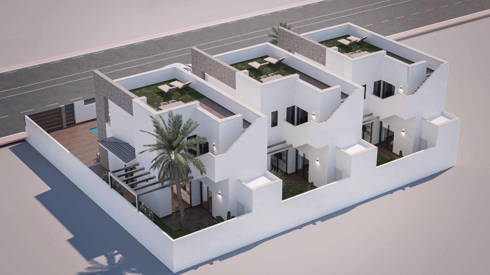 3 bedroom Villa for sale in San Pedro del Pinatar with pool - € 479,900 (Ref: 9838570)