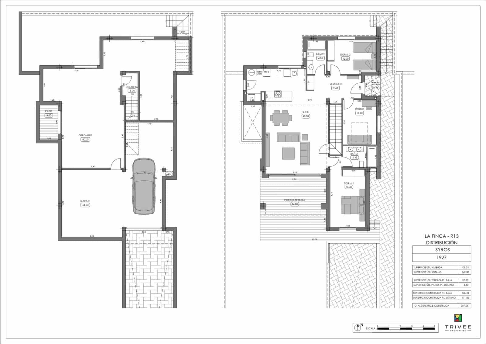 3 makuuhuone Huvila myytävänä paikassa Algorfa mukana uima-altaan - 779 000 € (Ref: 9850526)