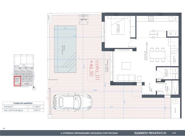 3 soveværelse Villa til salg i Benijófar med swimmingpool - € 465.000 (Ref: 9935218)
