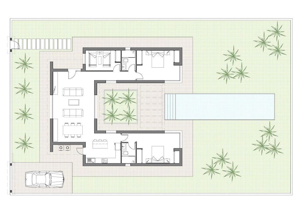 3 Zimmer Villa zu verkaufen in Benijofar mit Pool - 657.000 € (Ref: 9936711)