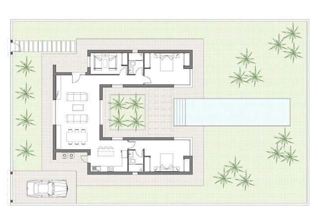 3 Zimmer Villa zu verkaufen in Benijófar mit Pool - 657.000 € (Ref: 9936711)