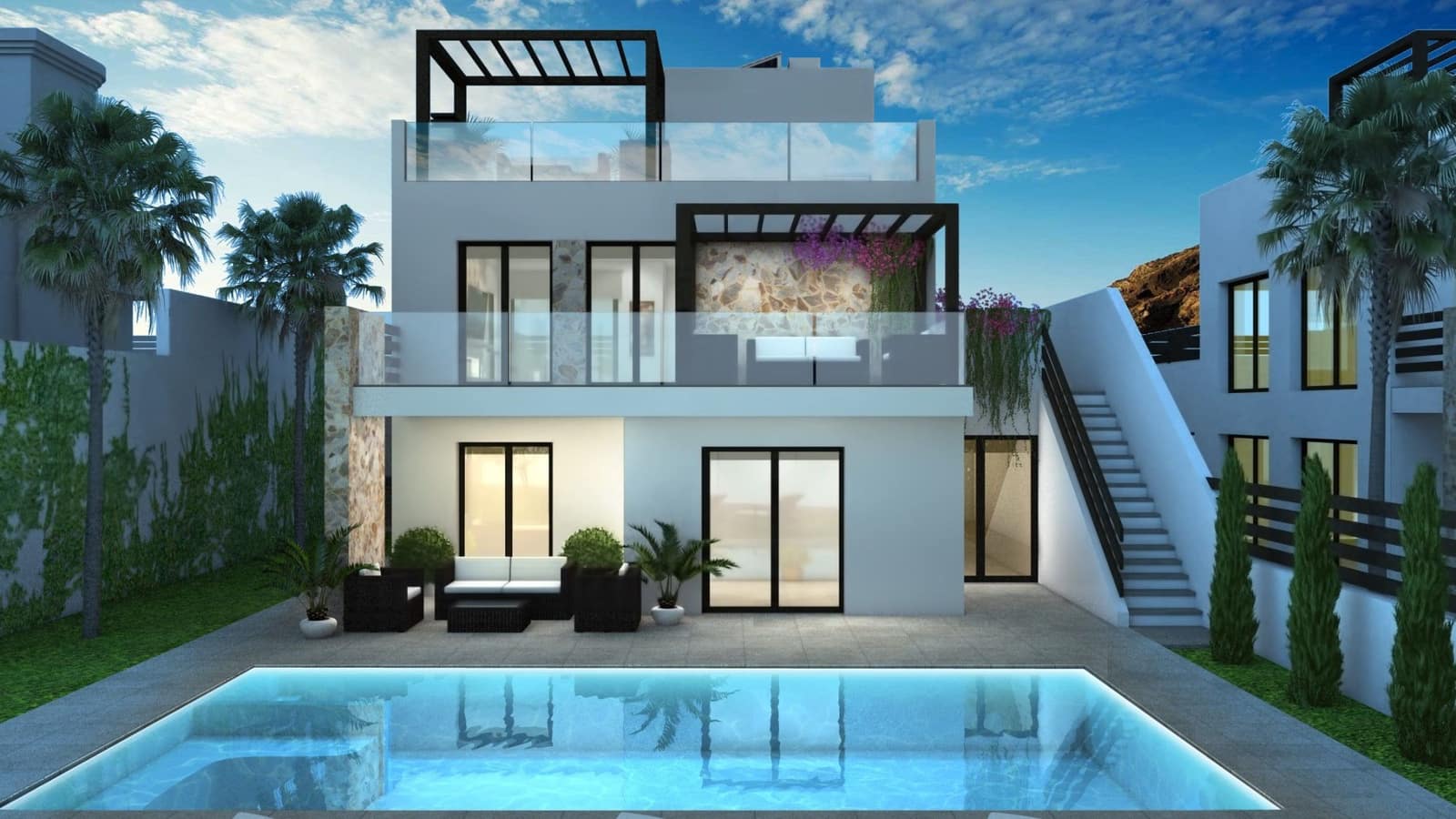 3 soveværelse Villa til salg i Ciudad Quesada med swimmingpool - € 852.000 (Ref: 9941212)