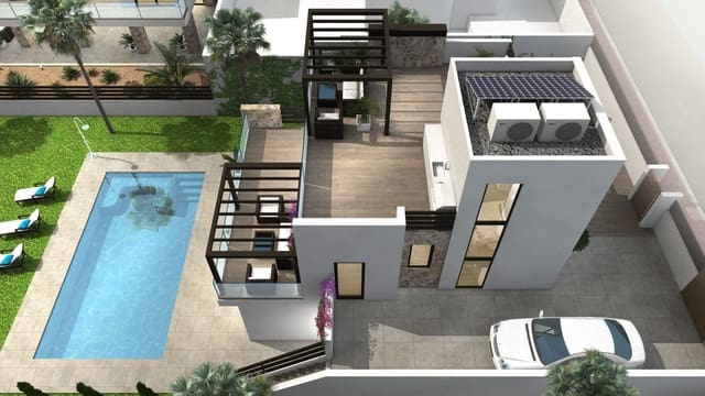 3 soveværelse Villa til salg i Ciudad Quesada, Rojales med swimmingpool - € 852.000 (Ref: 9941212)