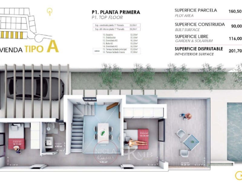 3 sypialnia Willa na sprzedaż w Vera z basenem - 289 000 € (Ref: 9188405)