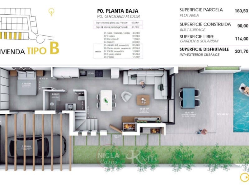 3 sypialnia Willa na sprzedaż w Vera z basenem - 289 000 € (Ref: 9188405)