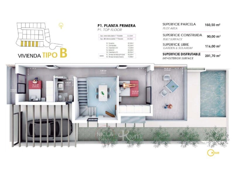 3 sypialnia Willa na sprzedaż w Vera z basenem - 289 000 € (Ref: 9188405)