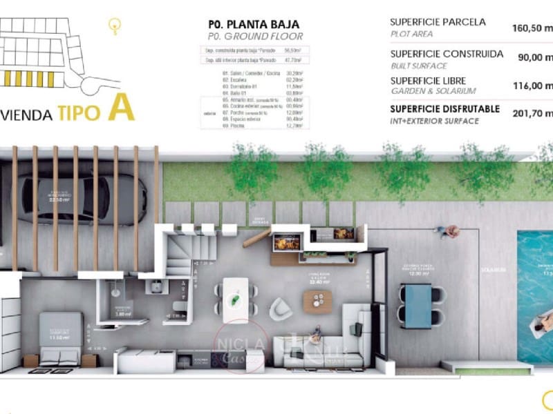 3 sypialnia Willa na sprzedaż w Vera z basenem - 289 000 € (Ref: 9188405)