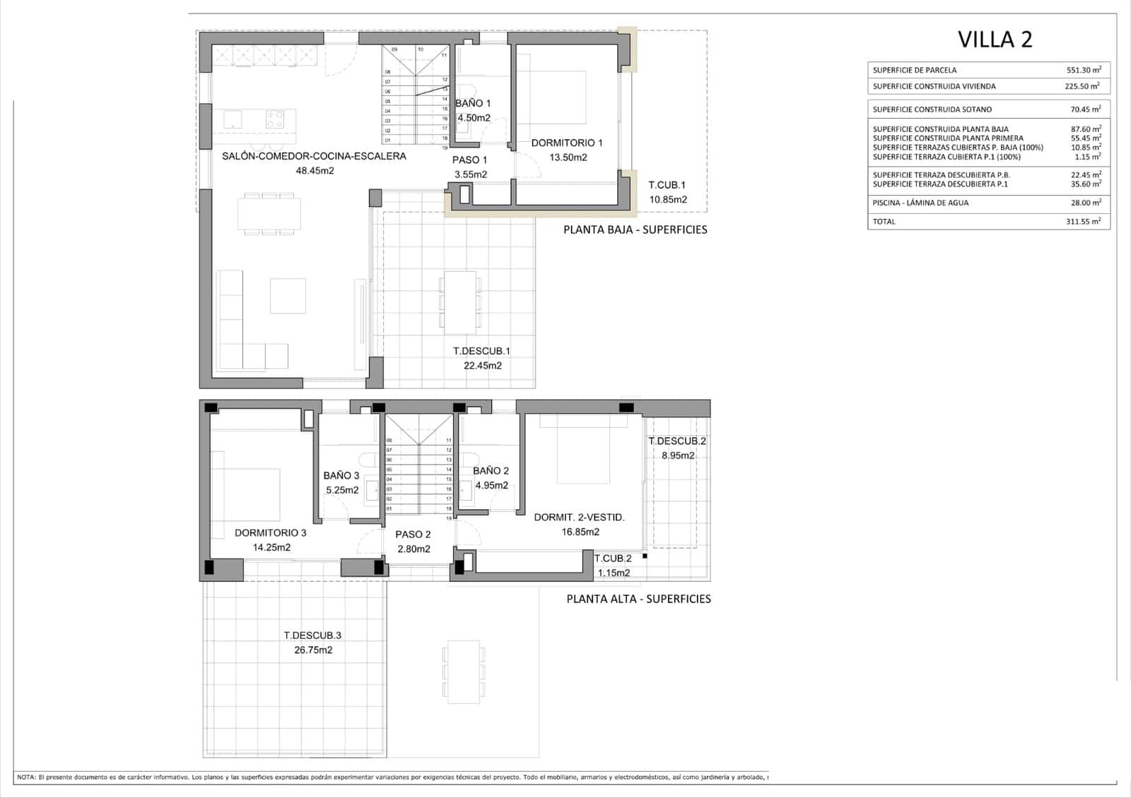 3 sovrum Villa till salu i Finestrat med pool - 895 000 € (Ref: 8832804)