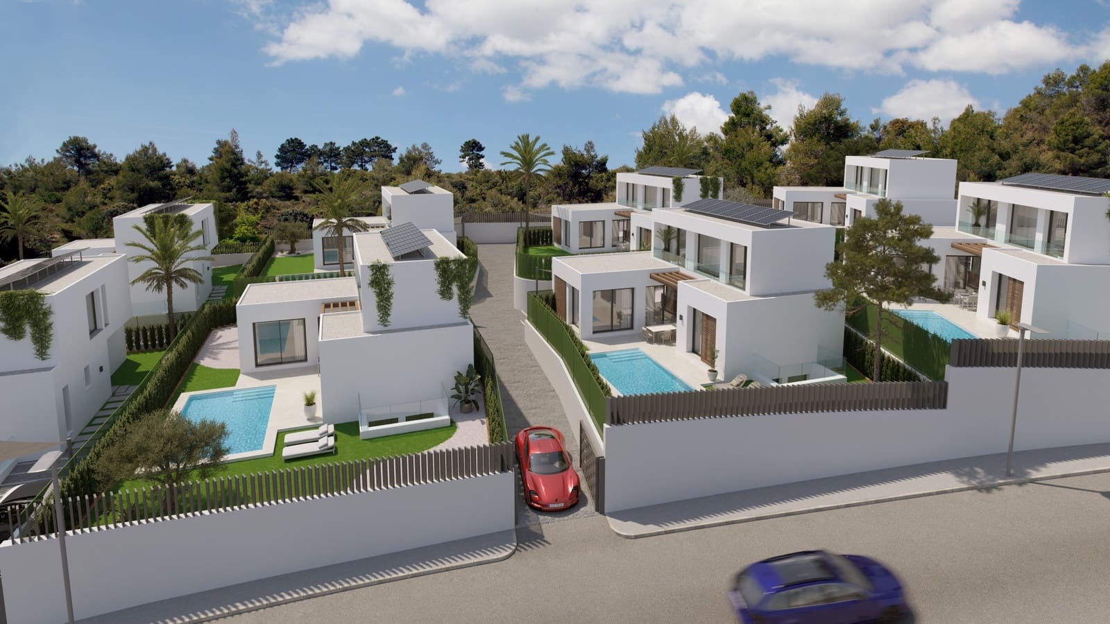 3 soveværelse Villa til salg i Alfaz del Pi / L'Alfas del Pi med swimmingpool garage - € 760.000 (Ref: 8833051)