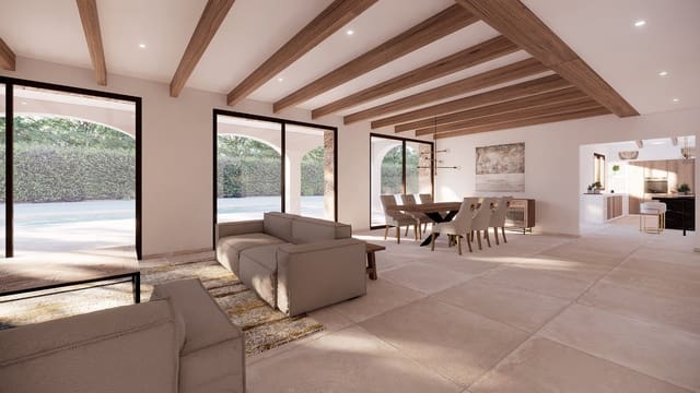 4 sovrum Finca/Hus på landet till salu i Benissa med pool garage - 2 275 000 € (Ref: 8833569)