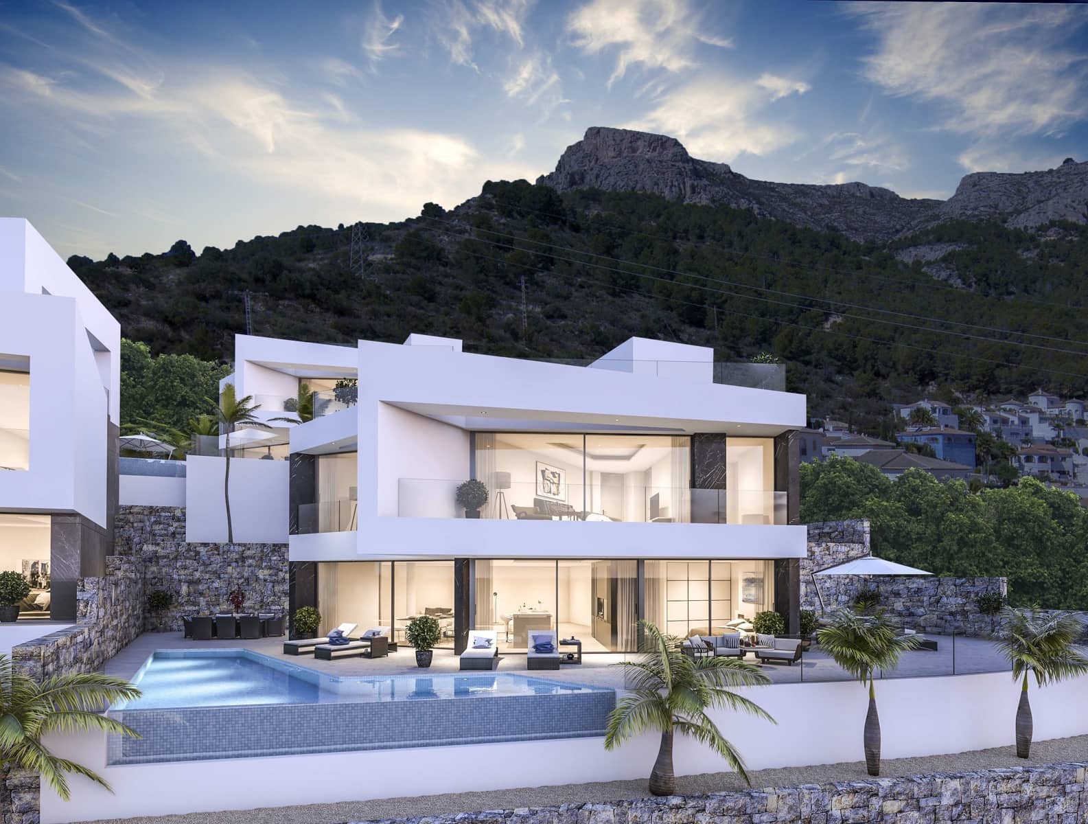 4 camera da letto Villa in vendita in Calpe / Calp con piscina garage - 1.950.000 € (Rif: 8844280)