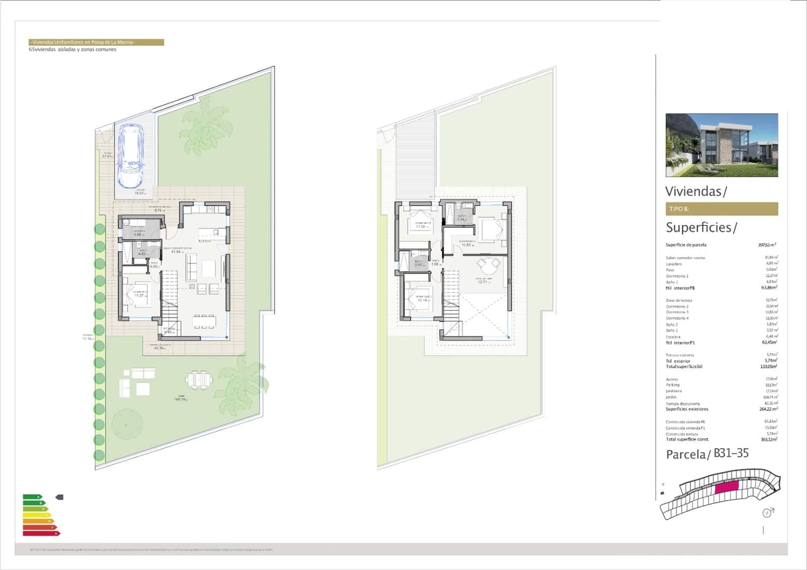 3 soveværelse Villa til salg i Polop med garage - € 470.000 (Ref: 8846261)