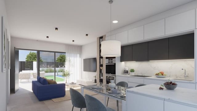 3 soveværelse Villa til salg i Los Narejos - Punta Calera, Los Alcázares med swimmingpool garage - € 659.000 (Ref: 9081234)