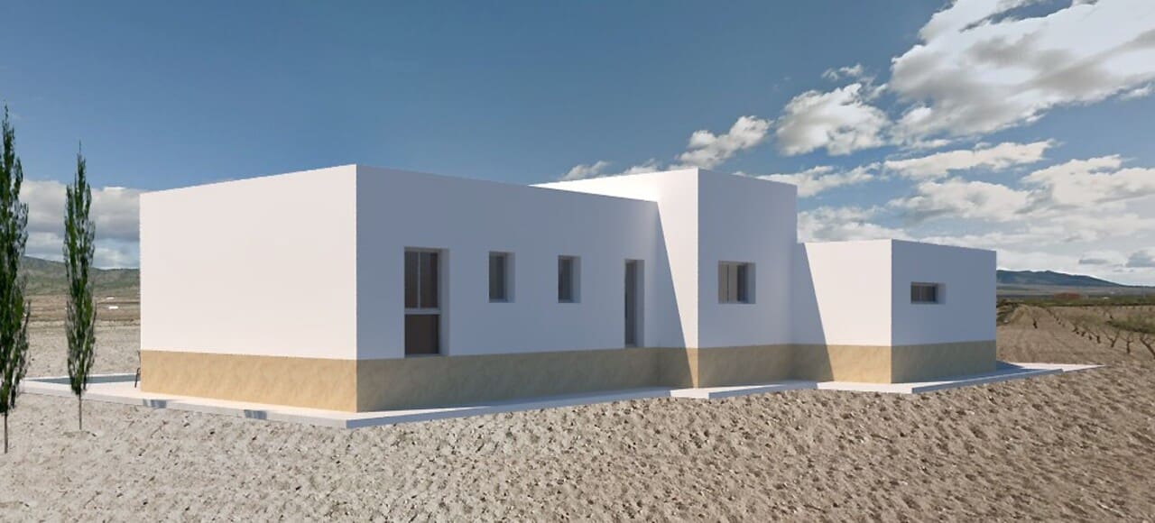 3 makuuhuone Huvila myytävänä paikassa Pinoso mukana uima-altaan 
autotalli - 360 000 € (Ref: 9093201)