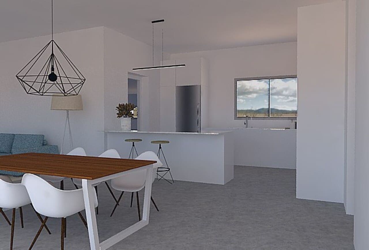 3 makuuhuone Huvila myytävänä paikassa Pinoso mukana uima-altaan 
autotalli - 360 000 € (Ref: 9093201)