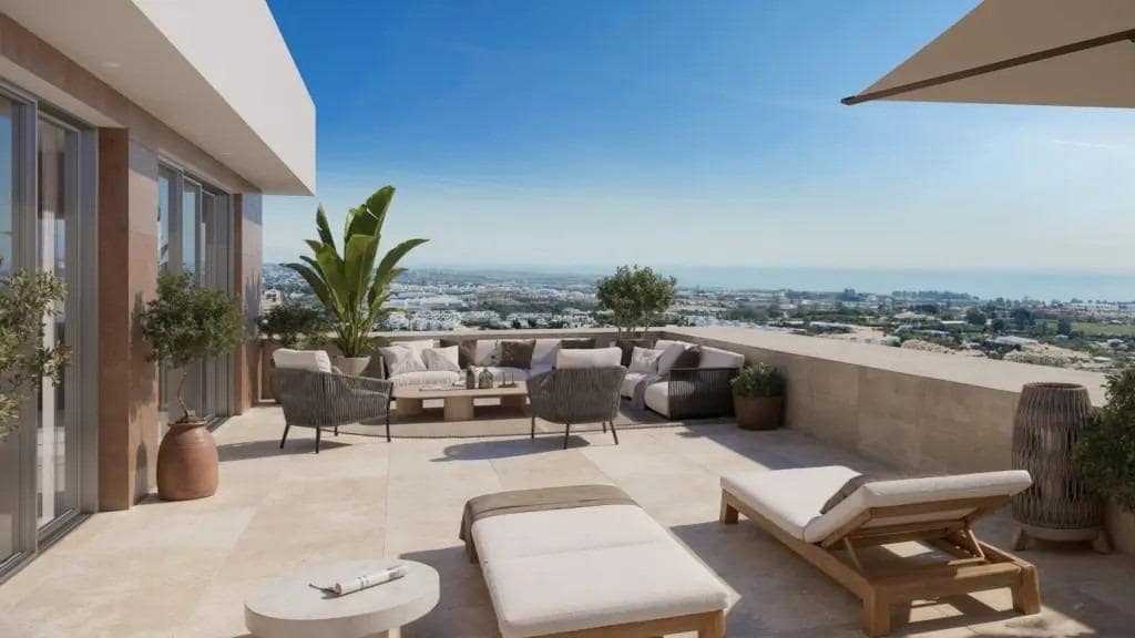 3 soveværelse Penthouse til salg i Estepona med swimmingpool - € 1.408.680 (Ref: 9098149)