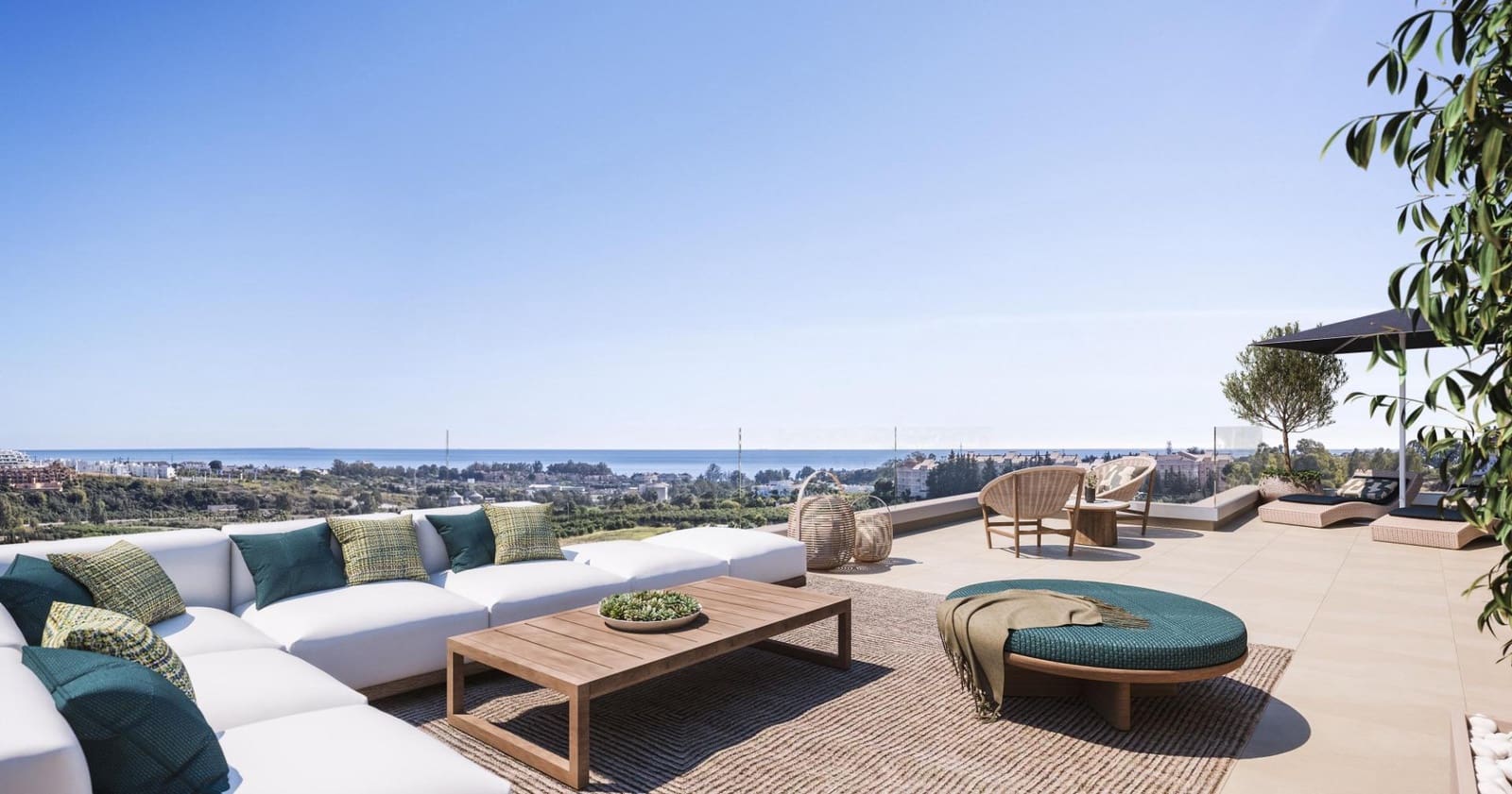 2 soveværelse Penthouse til salg i Estepona med swimmingpool garage - € 570.000 (Ref: 9098165)