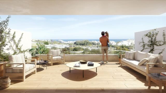 2 soveværelse Penthouse til salg i Bahía Dorada, Estepona med swimmingpool garage - € 570.000 (Ref: 9098461)
