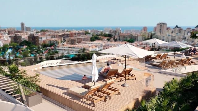 3 soverom Penthouse til salgs i Las Flores, Mijas med svømmebasseng garasje - € 1 023 500 (Ref: 9098497)