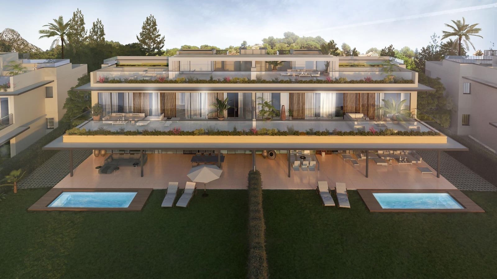 4 soveværelse Bungalow til salg i Marbella med swimmingpool - € 1.475.000 (Ref: 9098651)