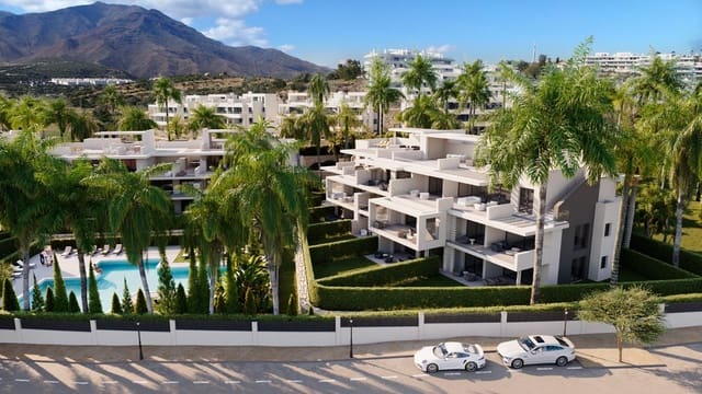 3 soveværelse Lejlighed til salg i Guadalobón, Estepona med swimmingpool garage - € 520.000 (Ref: 9102009)