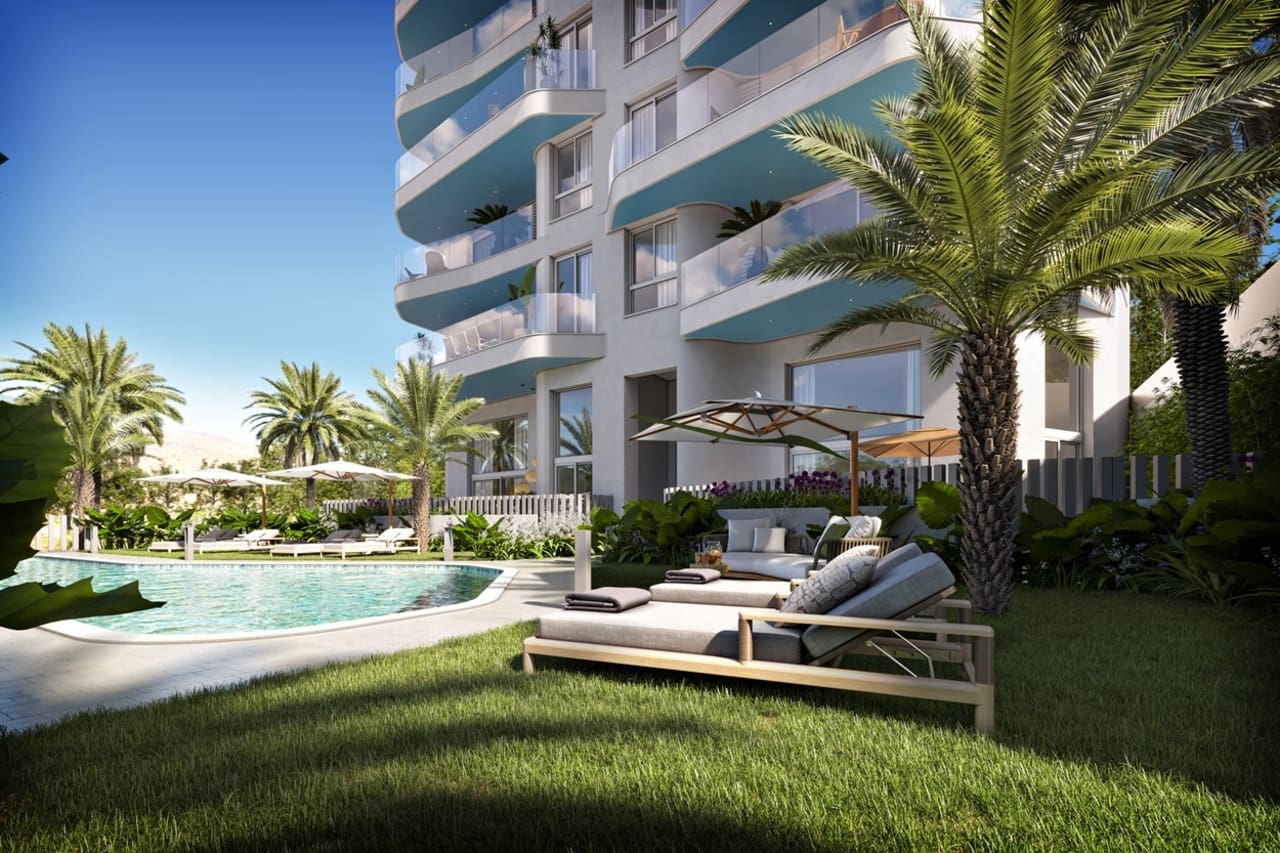 2 Zimmer Apartment zu verkaufen in La Villajoyosa / Vila Joiosa mit Pool - 495.000 € (Ref: 9148895)