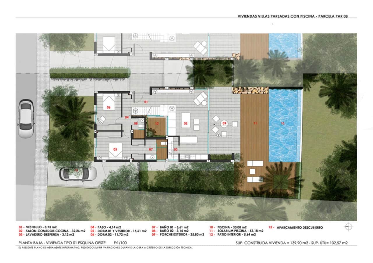 3 sypialnia Willa na sprzedaż w Monforte del Cid - 895 000 € (Ref: 9148903)