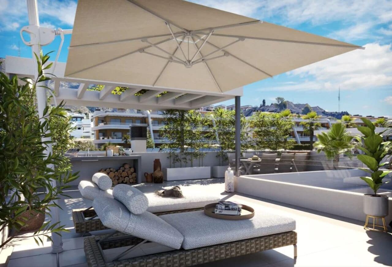 2 makuuhuone Huoneisto myytävänä paikassa Finestrat mukana uima-altaan - 375 000 € (Ref: 9148908)