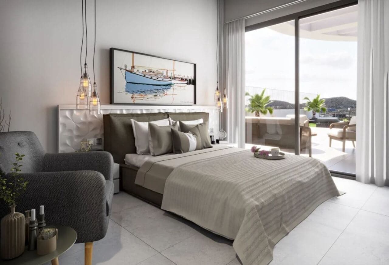 2 makuuhuone Huoneisto myytävänä paikassa Finestrat mukana uima-altaan - 375 000 € (Ref: 9148908)