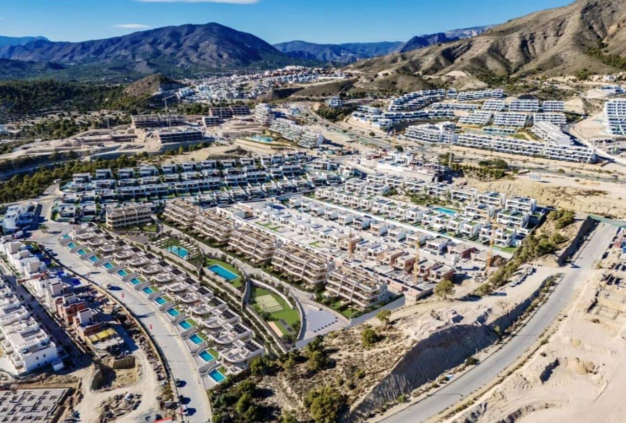 2 makuuhuone Huoneisto myytävänä paikassa Finestrat mukana uima-altaan - 375 000 € (Ref: 9148908)