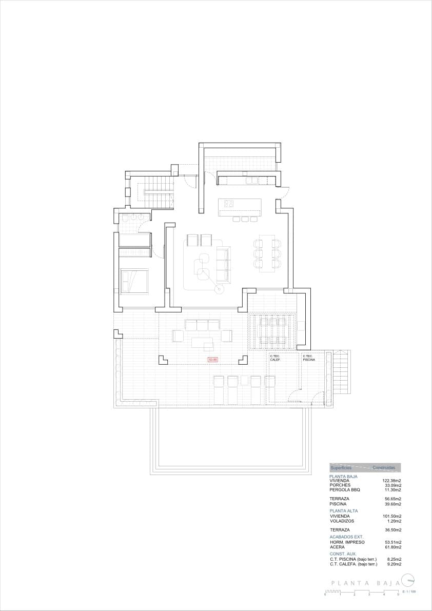 4 soverom Villa til salgs i Benissa med svømmebasseng garasje - € 2 175 000 (Ref: 9164123)