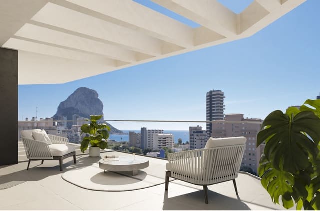 4 chambre Penthouse à vendre à Canuta, Calpe / Calp avec piscine garage - 879 000 € (Ref: 9164125)