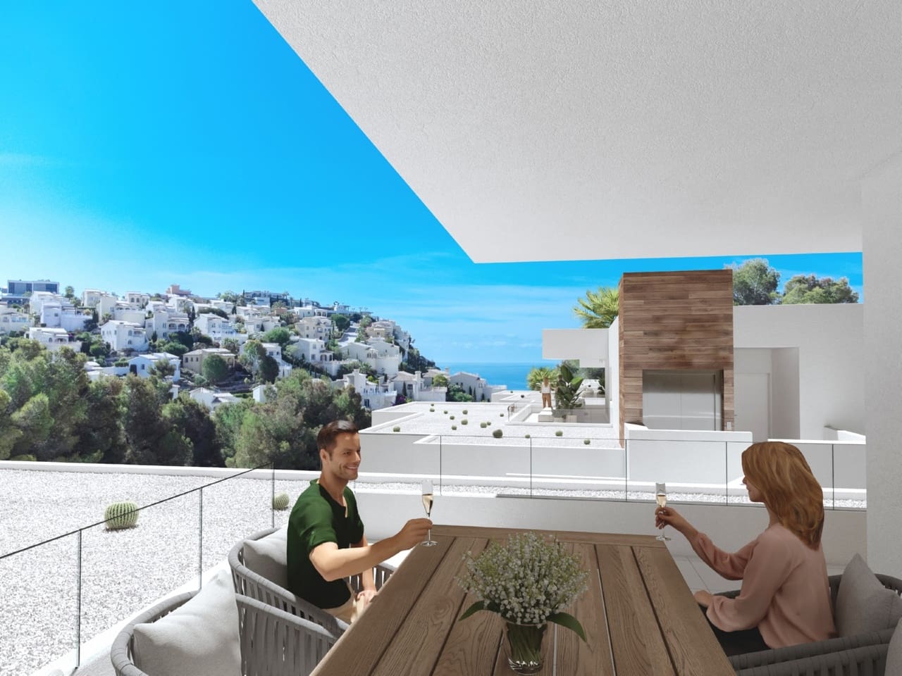 3 Zimmer Penthouse zu verkaufen in Cumbre del Sol mit Pool - 492.135 € (Ref: 9173472)