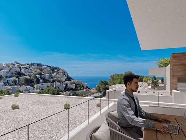 3 sovrum Takvåning till salu i Cumbre del Sol, Benitachell / Benitatxell med pool - 492 135 € (Ref: 9173472)