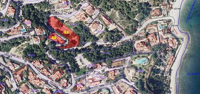 Terrain à Bâtir à vendre à Portichol - Balcón al Mar, Javea / Xàbia - 550 000 € (Ref: 9175862)