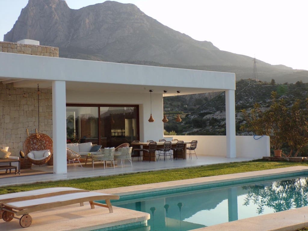 4 makuuhuone Huvila myytävänä paikassa Finestrat mukana uima-altaan - 1 825 000 € (Ref: 9182380)