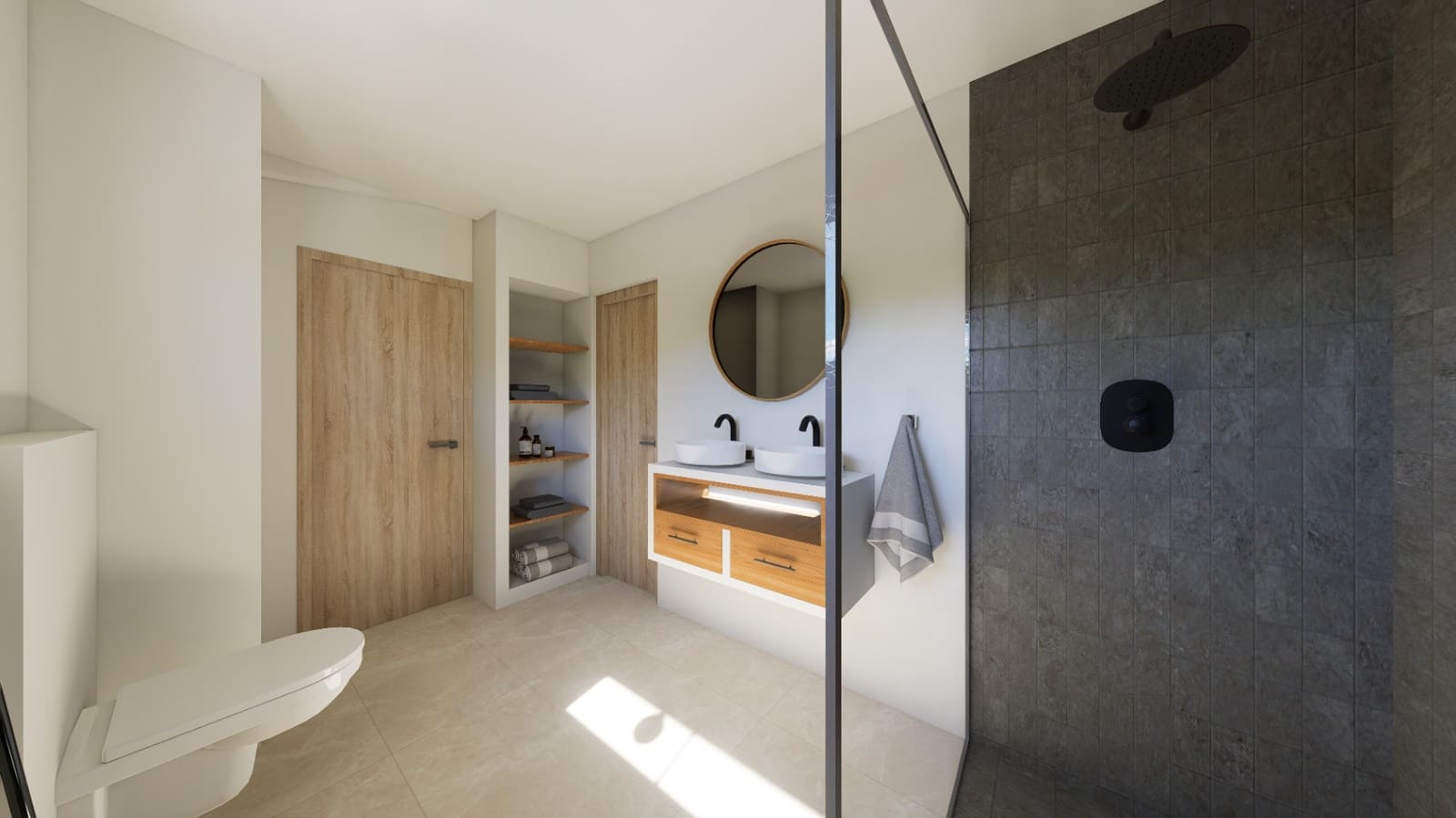 3 makuuhuone Huvila myytävänä paikassa Benissa mukana uima-altaan 
autotalli - 595 000 € (Ref: 9182449)